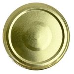 CAPSULE METALLIQUE OR - stérilisabe - TO63 - à l'unité