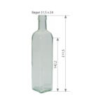 BOUTEILLE en VERRE 250 ml MARASCA, à l'unité