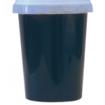POT en PLASTIQUE pour miel 1000gr pal NICOT transparent neutre (l'unité)