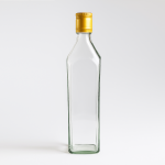 BOUTEILLE EN VERRE CARRÉE 70cl AVEC BOUCHON, à l'unité