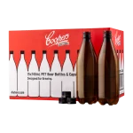 COOPERS DIY BEER Bouteilles plastiques PET + bouchons à visser (15 X 740ML)