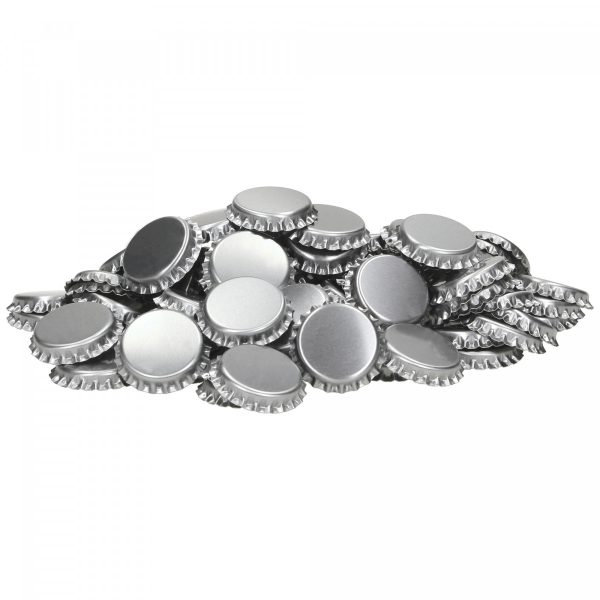 Capsules de bière 26 mm argent 10 000 pcs