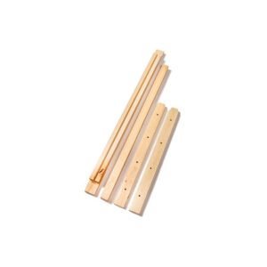 100 cadres droits pour ruche Langstroth (en kit)