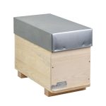 Ruchette 6 cadres Dadant avec compartiments (avec 2 entrées, 2 compartiments, 2 nourrisseurs)