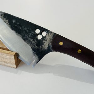 BANIAN NC : Couteau 7 : Manche bois noir - lame - 10 cm