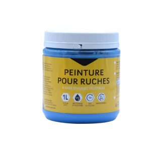 Peinture ruche bleue 1L (base huile végétale)