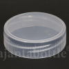 Echantillon de x5 capsules TO63 PP transparents pour pots MA043 228ml et LA022 370ml