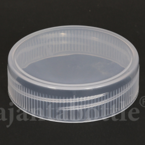 Echantillon de x5 capsules TO63 PP transparents pour pots MA043 228ml et LA022 370ml