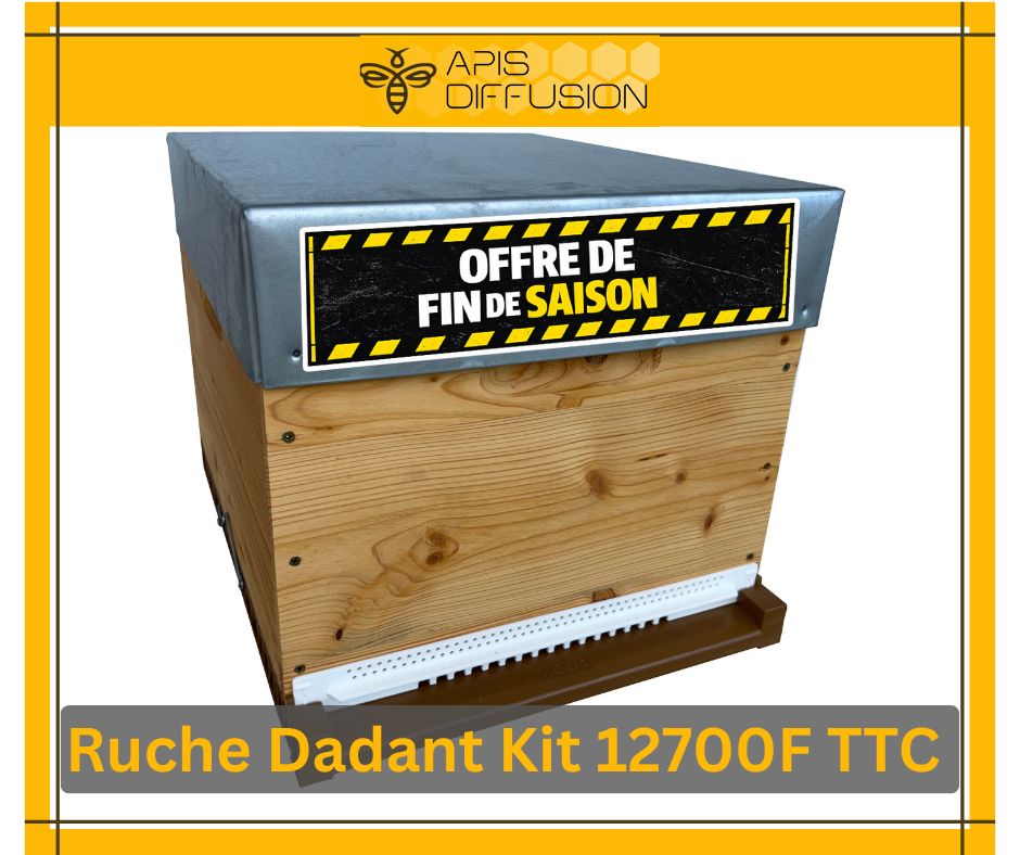 RUCHE DADANT Corps en kit Cadres en Kit Offre fin de saison